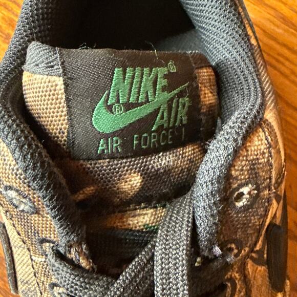 Nike Air Force 1 Low ReelTree Camo Tan Size 8 main image 9